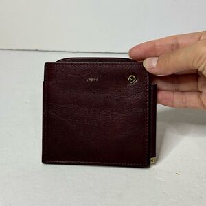 Vintage Etienne Aigner Leather Cardholder Money Clip
